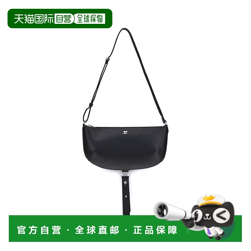 自营Courreges Holy Eclipse Shulder Women's Bag - black 美国