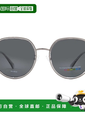 自营Polaroid Polarized Grey Round Ladies Sunglasses PLD 4160