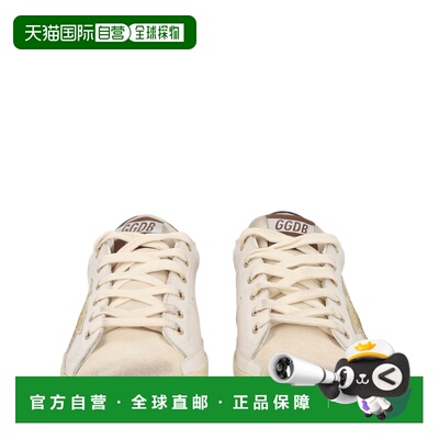 自营golden goose复古灵感低帮做旧皮革运动鞋-neutrals 美国奥莱