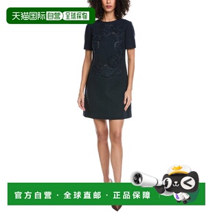 Tweed Wool Lined Silk Detail Floral Renta 自营Oscar