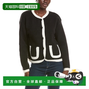 Cashmere Jolinne Blend Cardigan 美国奥莱 自营ANNA blue KAY