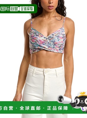 自营 Rococo Sand Lelia 早秋新款上衣 绿色 美国奥莱直发性感