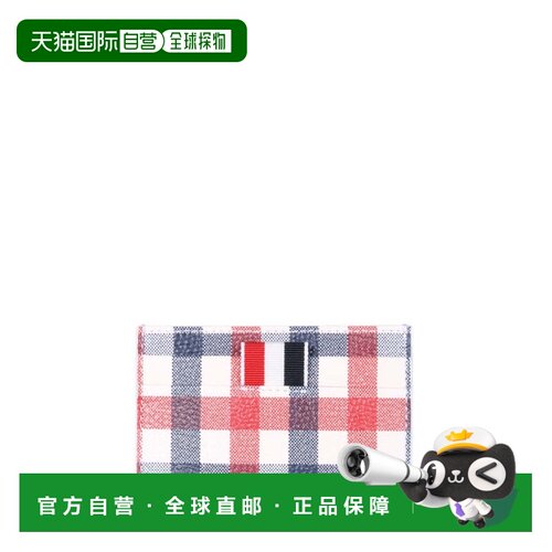 自营thom browneRectangular Card Holder - pink 美国奥莱直发