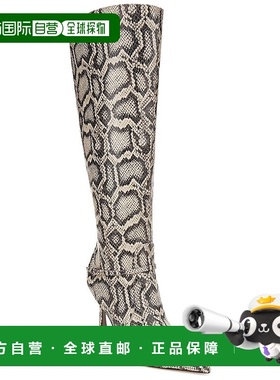 自营Sam Edelman Elia灰色皮靴 女靴长筒靴美国直发奥莱