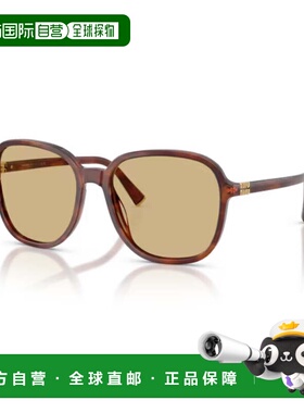 自营miu miu/缪缪0mu B01s Classic Tortoiseshell Square Frame