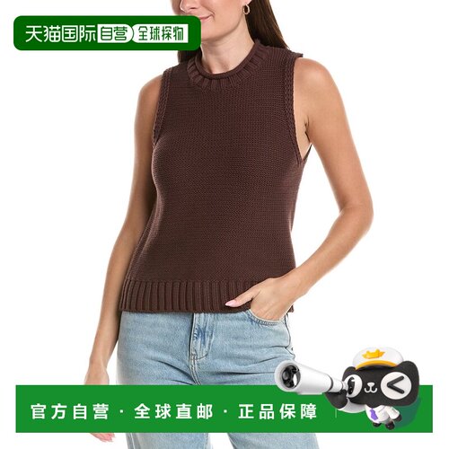 自营Michael Stars Estelle毛衣背心-红色 美国奥莱直发