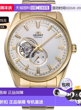 自营Orient Men's Contemporary Small Seconds Semi Skeleton 40
