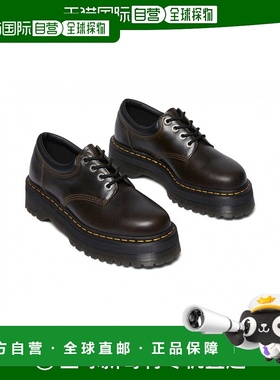 1h可退 美国直邮Dr.Martens8053QuadLeatherPlatformShoesDarkKh