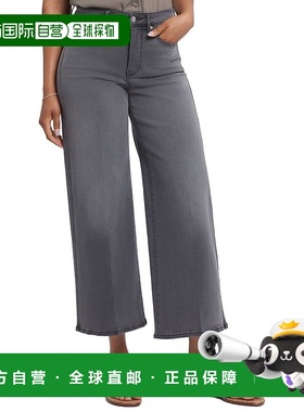 自营NYDJ Brodi Frontera Bluffs Wide leg Jean - multi 美国奥