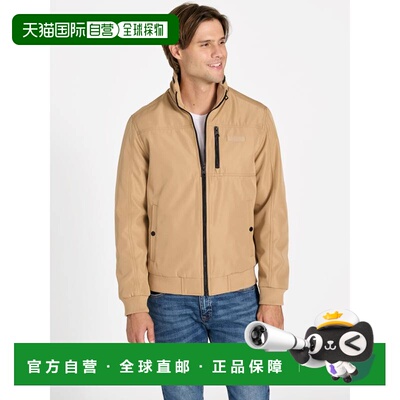 自营guessEco Addie Padded Jacket - toasted taupe 美国奥莱直
