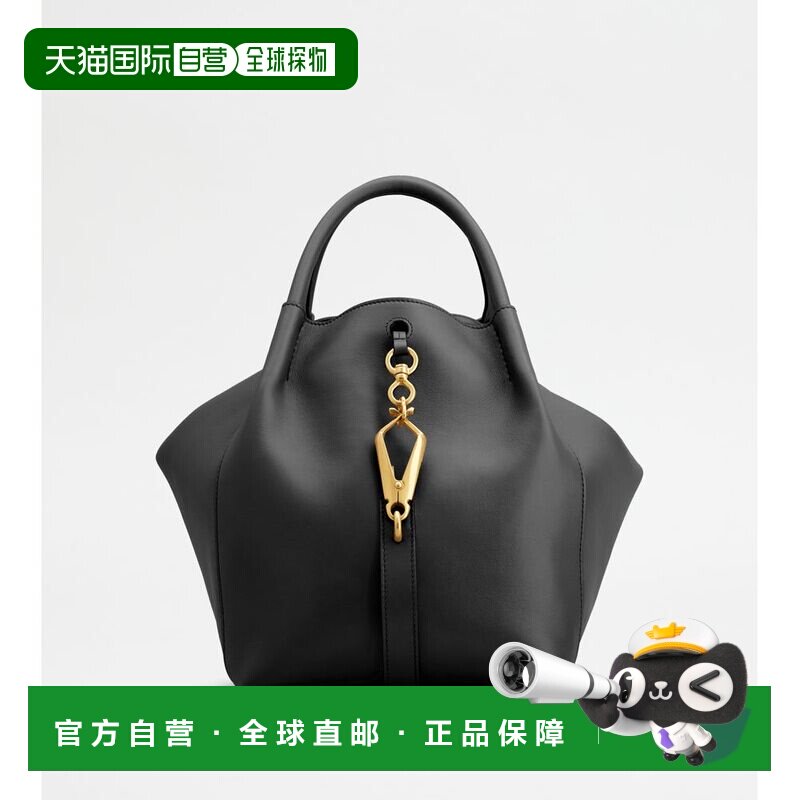 自营tod'sSatchel in Leather Small - black 美国奥莱直发托特包