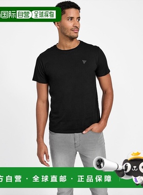 自营 guessEco Stephano Cooling 圆领 T 恤 - 黑色 美国奥莱直发