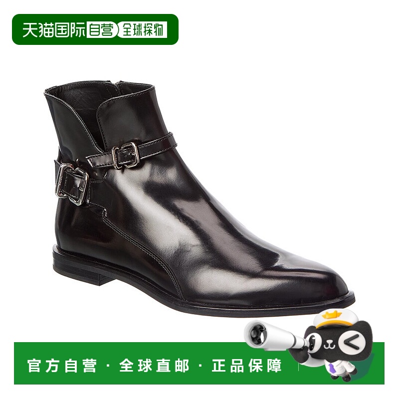 自营tod'sTOD’s Leather Bootie - black 美国奥莱直发