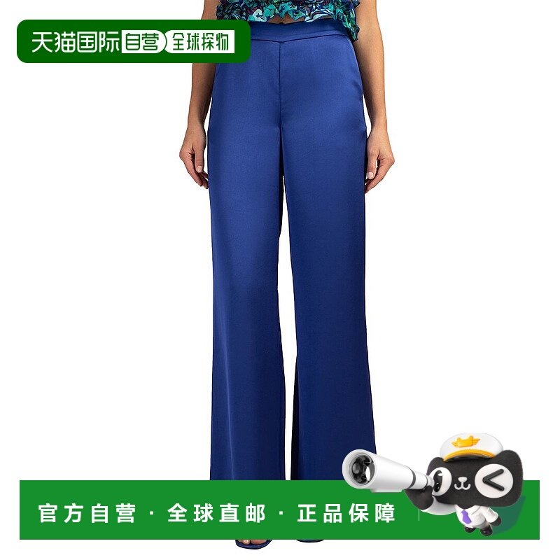 自营Trina Turk Ines 裤子 - 蓝色 西装裤阔腿裤美国直发奥莱