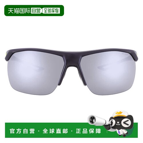 自营Nike Silver Flash Sport Men's Sunglasses NIKE TRAINER EV