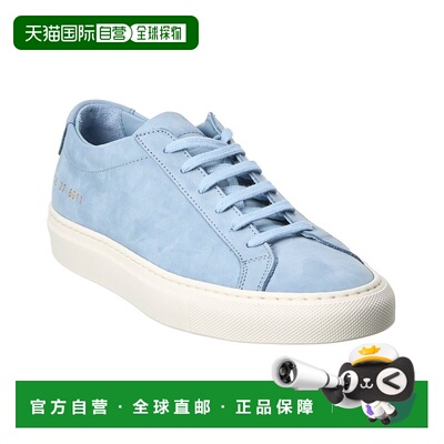 自营Common Projects Original Achilles 皮革运动鞋 - 蓝色 美国