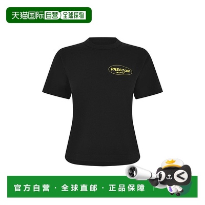 自营 heron preston普雷斯顿赛车标志T恤-黑色 美国奥莱直发