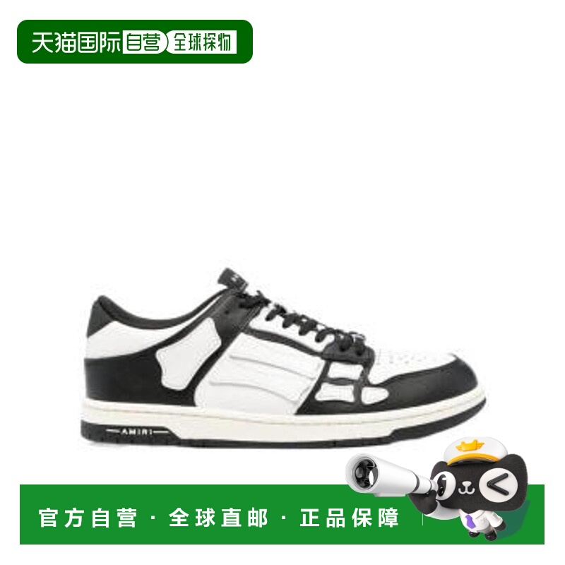 自营 AMIRI黑白骨头低帮运动鞋AMFOSR1098时尚正品新款男女