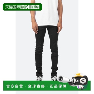 紧身牛仔裤 1h可退 X43 mnml 哑光黑 美国直邮