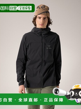 自营 ARCTERYX始祖鸟 SQUAMISH男士连帽户外夹克外套