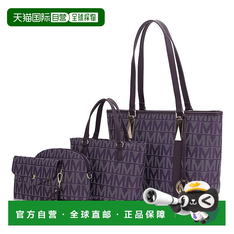 自营mia k collectionMia K Marimar女式M Signature 4件套手提包