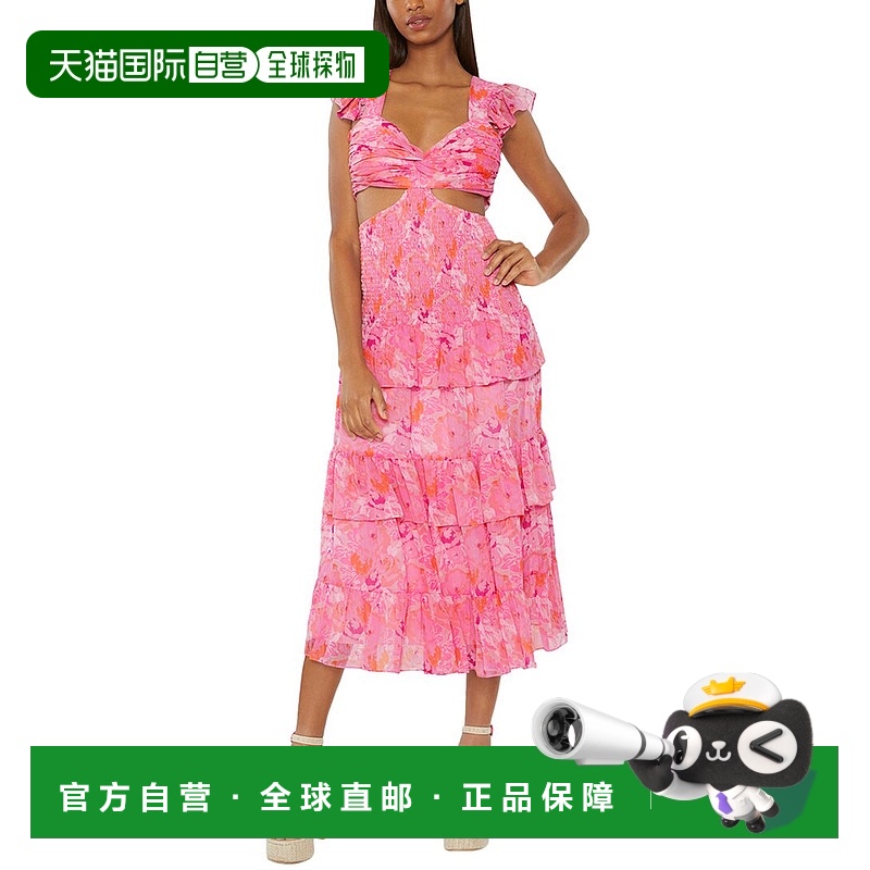 自营 LIKELY Neely 连衣裙 - 粉色 美国奥莱直发服饰