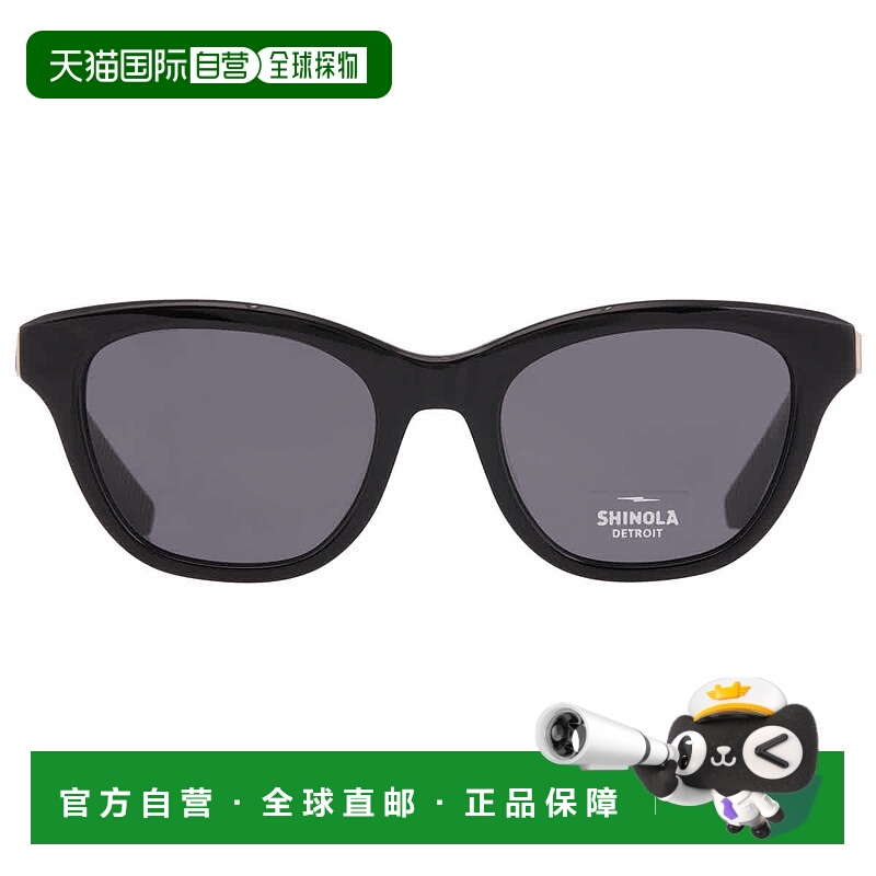 自营Shinola Grey Cat Eye Ladies Sunglasses SH1503S 001 52 -