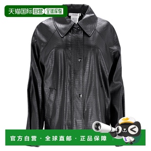 压纹仿皮衬衫 Nepal 夹克 黑色涤纶 美国 自营Max 黑色 Mara