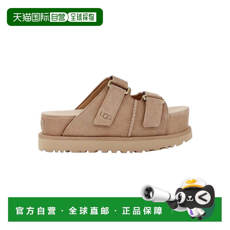 自营UGG Goldenstar Hi Slide Sand  1155458-SAN Women's - brow