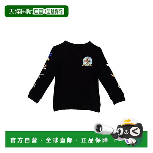 自营Boys Chaser Looney Toons Sweater Black Knit Stretch Crew
