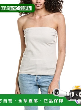 自营 James Perse管顶-灰色 美国奥莱直发性感吊带上衣