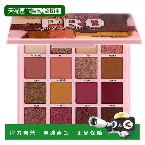 L.A.Girl洛杉矶女孩眼影自然显色粉质细腻日常使用35g眼影盘矿物