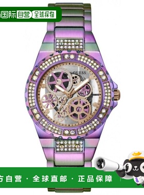 自营Guess Stainless Steel Dress Women's Watch - multicolor
