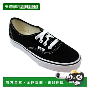 自营Vans Authentic VN000EE3BLK Sneakers Men's Black White Ca