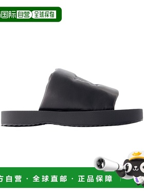 自营LF Knight Slab 凉鞋 - Burberry - 皮革 - 黑色 - 黑色 美国