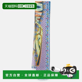 自营Etro Blue Paisley Print Modal Blend Scarf - blue 美国奥