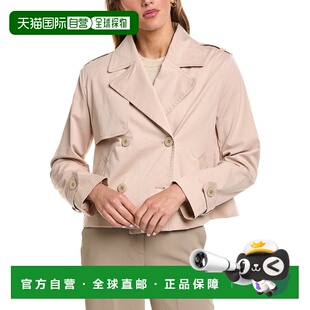 自营fleuretteFLURETTE Cromet Trench风衣-粉红色 美国奥莱直发