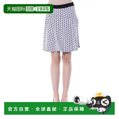 自营BYBLOS Marabou Women Women's Skirt - black and white 美