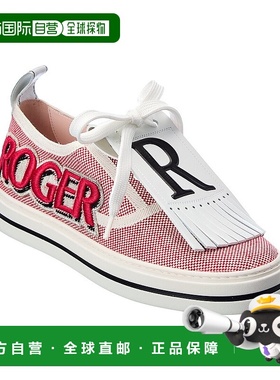 自营 Roger Vivier Call Me Vivier Patch Canvas & Leather Snea