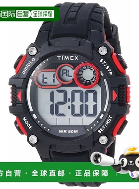 自营 Timex大数字DGTL男士手表-黑色 美国奥莱直发天美时