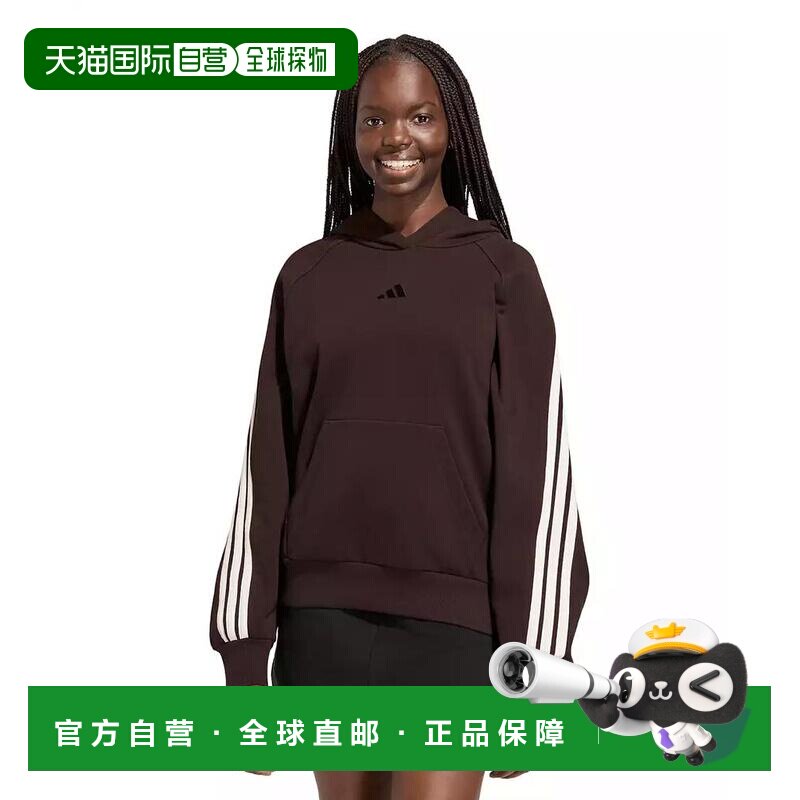 美国直邮adidas/阿迪达斯 女士帽衫 运动衫卫【付后1h可退】卫衣