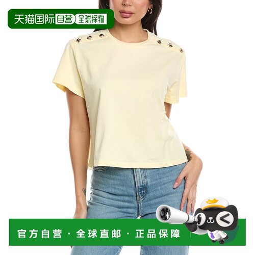 自营ALLISON Brooklyn T-Shirt - yellow 美国奥莱直发