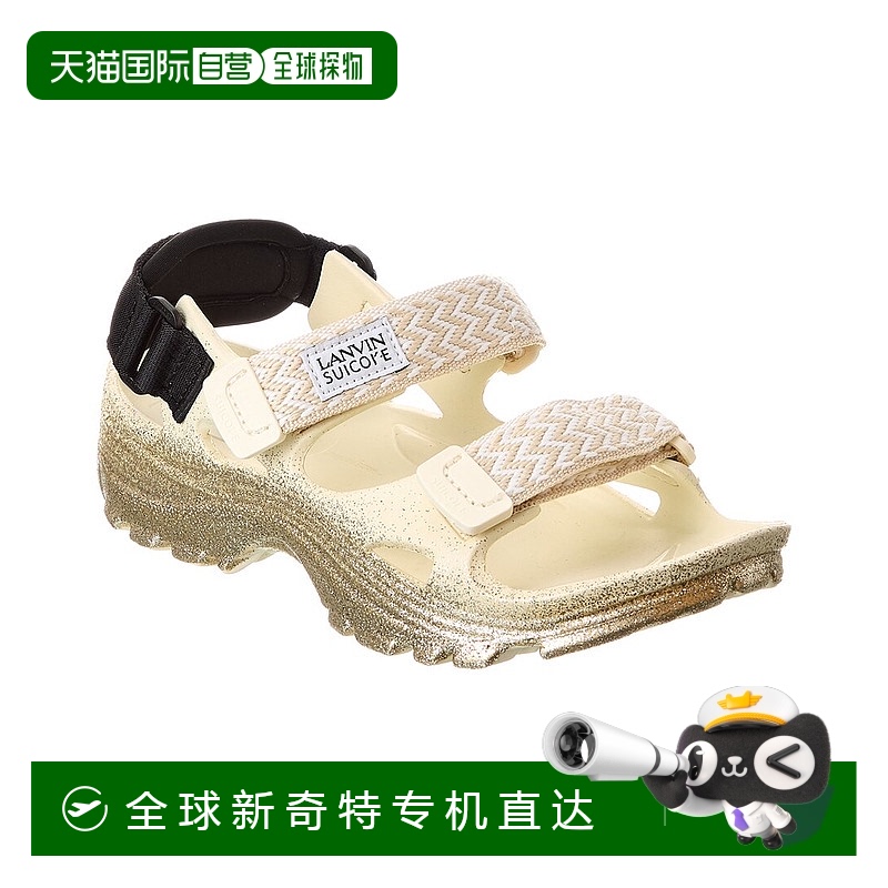 自营 LANVIN X Suicoke Rubber Sandal- gold【美国奥莱】直发