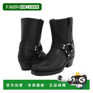 美国直邮FRYE 麂皮女士靴子爆款真皮皮鞋女靴