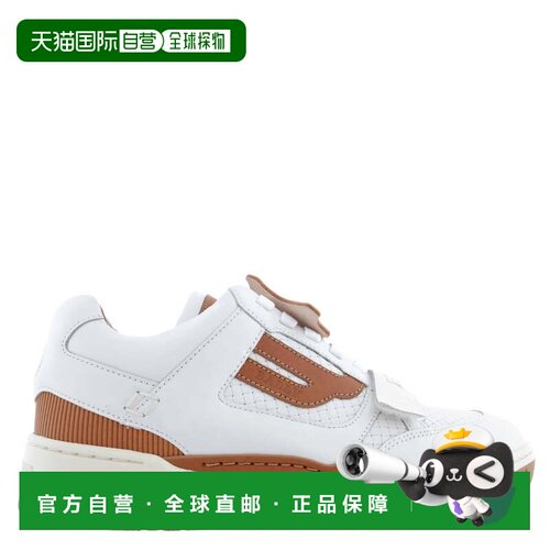 自营Bally Karl Low-Top Leather Sneakers - white 美国奥莱直发