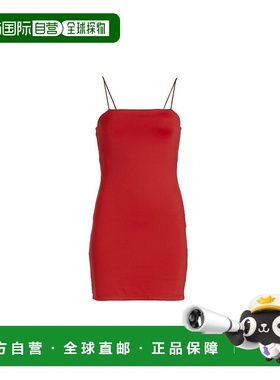 自营alice + olivia Nella 细肩带迷你连衣裙 - 红色 【美国奥莱