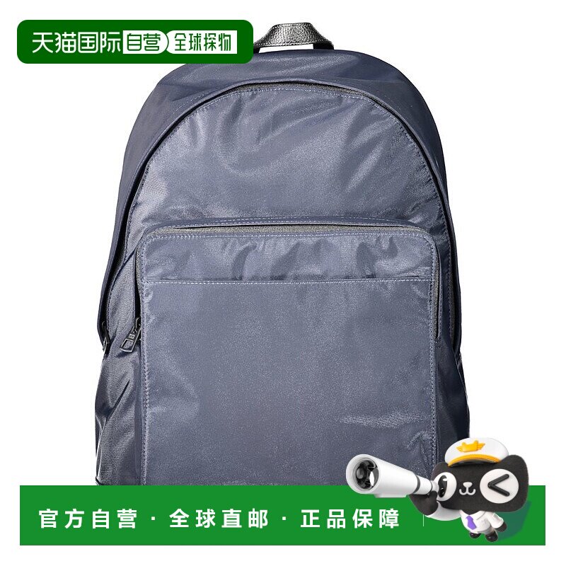 自营Tommy Hilfiger Polyester Men's Backpack - blue 美国奥莱
