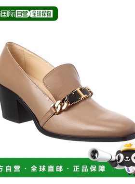 自营tod'sTOD皮革泵-棕色 美国奥莱直发
