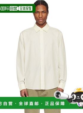 1h可退 香港直邮潮奢 Our Legacy 男士 灰白色 Beyond 衬衫 M2252