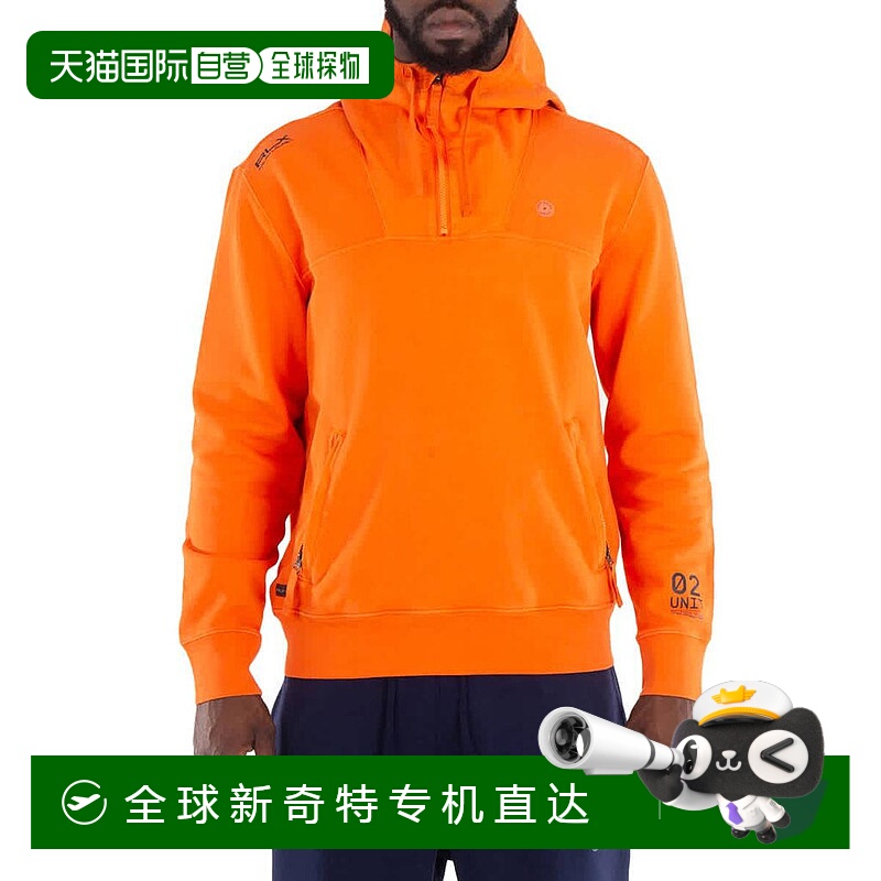 1h可退 【美国直邮】ralph lauren 男士 帽衫运动夹克衫拉链卫衣